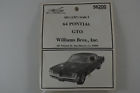 56200 Williams Brothers Ho Pontiac Gto Kit