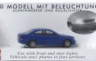 5650 Busch Ho Scale Mercedes Class With Working Lights Blue
