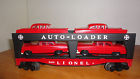 6-19427 Red 4 Loader Lionel Auto Cars Flatcar Plastic