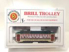 61040 Bachmann Brill Trolley Motorized Car With Operating Lights Ho Gauge