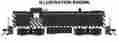 2100 63908 Bachmann Bachmann-alco Rs3 Sound Dcc Santa Fe Zebra Stripe Black Silver 022899639086