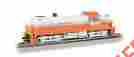 0228993 63909 Bachmann Bachmann-alco Rs3 Sound Dcc Interstate Railroad 31 White Orange Gray 022899639093