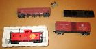 75002 Hopper Athearn 4127 Caboose Box Atsf Varney 4 Lot Vintage Lv Cars Ho Prr