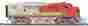 80-2186-1 8021980 Mth Ho F-3 A Santa Fe Dcc Sound 3.0 New