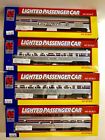 8077807880798090 Trains Ho Scale Amtrak Lighted Passenger Cars