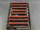 81235645 Mth Southern Pacific Lines Daylight Spl 8 Car W Lights Passenger Set Ho Scale
