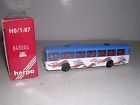 846004 Herpa Man Rainbow Bus Blue White