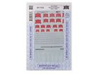 87-1133 Microscale Ho Rock Island Steam Locomotives Train Decals 710208811338