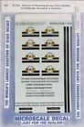 87-955 Microscale Genesee Wyoming Group Locos Buffalo Pitts Ho Scale Nos