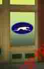 8950 Greyhound Lines Animated Window Sign Miller Engineering Can Be Trimmed As Small 93 W X 53 T