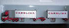 7975341 91132 Athearn Carolina Freight Carriers Freightliner Two Wedge Trailers 797534911321