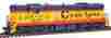 Proto2000 920-41800 Walthers Proto Gp60 Santa Fe Dcc Sound Cab No 8734