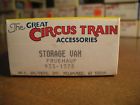 933-1378 Walthers The Great Circus Train Accessories Ho Fruehauf Storage Van