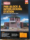 933-2982 Walthers Cornerstone Prr Block Interlocking Station Ho Scale Train Kit