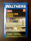 933-3125 Walthers Cornerstone Ho Chain Link Fence Kit New In Box
