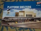 933-3175 Walthers Ho Cornerstone Passenger Platform Shelters Nib