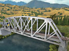 933-4521 Walthers Pratt Truss Railroad Bridge Single Track Kit 616374131563