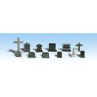 A1856 Woodland Scenics Tombstones Crosses Headstones For Graves 724771018568