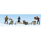 A1875 Woodland Scenics People Pesky Raccoons Scenery Figures 724771018759