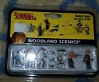 A1903 Woodland Scenics Ho Rabbit Hunt Figures Plus Accessories Nip