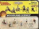 A1921 Woodland Children Scenic Playing Accents Scenics