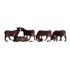 A1955 Woodland Scenics Ho Black Angus Cows Toy Remote 724771019558