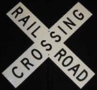 Scale24 Aluminum Bolt " Micro Tog Crossbuck Rr Crossing 4 1 Gage Heavy 2