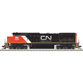 Atlas Track Atl10004204 No.2017 Ho Scale Canadian National Dash 8-40c Dcc Loc