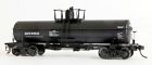 13010-02 Black 1952 8000 Lease Tangent Gallon Ho Nib Gatx Car Rtr Tank Acid
