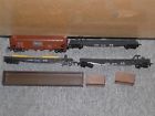 94138 Black Wagons Frisco Scale Lot Train Vintage Car 5 Ho Flatbed Atsf Toy