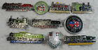 Collectors Railway Pinbacks 10 Ten