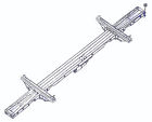 Tc3901 Craftsman Kit Wslc Wood Swayne Car Railroad Hon3 Skeleton Log