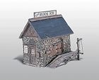 D219 Woodland Scenics Details Ice House Kit Unpainted Metal 724771002192