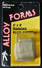 Dp-h-85 Alloy Forms Nip Ho Scale Train Metal Diamond Plate Sheets