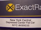 Ee-1757-1 Exactrail Nyc New York Central Depressed Center Flat Car