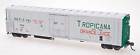 Ends-1977 Juice Reefer- Caboose Large Lettering Train Tropicana Green Red