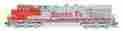 49756s-03 Es44ac 1965 1989 Santa Super Fleet Diesel Loksound Intermountain Railway Co Fe By W Dcc Esu Installed-ho 844201011997