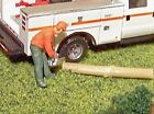 F01509351 Faller Figure Ho Worker With Chainsaw Use River Point Station
