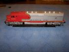 Fp-45 Dummy Santa Locomotive Diesel Ho Scale Fe Athearn