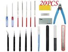 Gundam-20p Bxqinlenx Professional Pcs Gundam Modeler Basic Tools Craft Set For