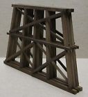 004-3 High Triple Bent Ho Pier Wood - " 3 Bridge Bass Trestle 4 Modular