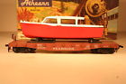 42806 Ho 40 Flatbed Original Athearn Boat Box Seaboard
