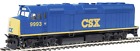 931-334 Ho- Locomotive Nib Item F40ph Csx Traineline Emd Walthers