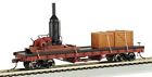 Bac-18301 Ho Nib Car 40-ft. Flat Load - Log Bachmann Item