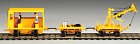 Spectrum16946 Ho Nifb - Crane Bchmn -propelled Speeder Work Cart