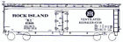 Tc2872 Ho Wood Cri Island Craftsman Kit Reefer Rock Railroad