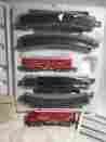 K150506 Bachmann Ho Hawthorne Village Coca-cola Train F7a Locomotive Boxcar Track Lot