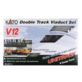 Kat20871 Kato N Scale V12 Double Track Up And Down Variation Set Kat20871 Kato N Scale V12 Double Track Up And Down Variation Set