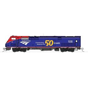 Kato Kat376115ls No.108 Ho Scale Amtrak P42 50th Anniversary With Sound Locom