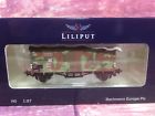 L225393 Liliput Ho Scale Train German Oppeln Freight Wagon Rare New